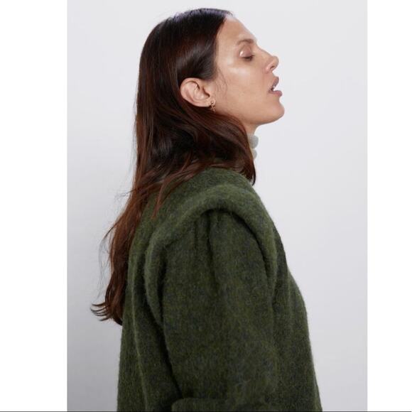 ZARA Oversized Alpaca Sweater - Picture 3 of 7